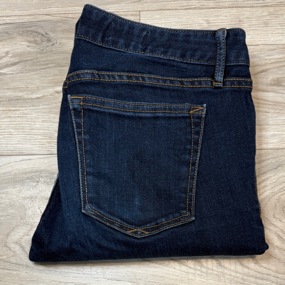Gap 1969 Always Skinny Jeans Womens 28r Dark‎ Indigo Denim Mid Rise Stretch Slim